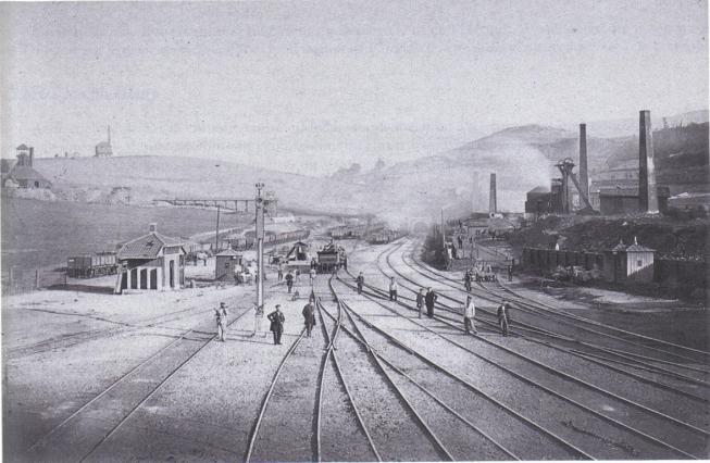 La gare du Pont de l'Âne en 1865
