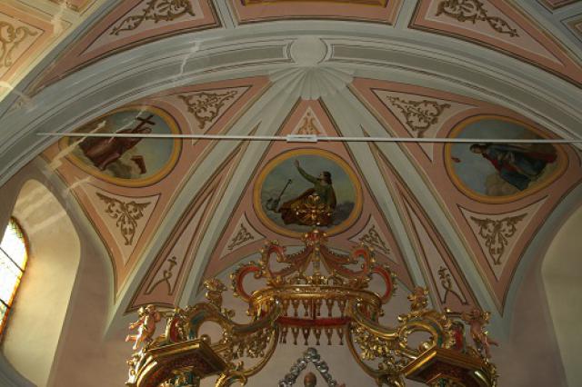 Saint-Nicolas-la-Chapelle, peinture abside