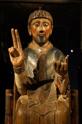 Statue reliquaire de saint Pierre