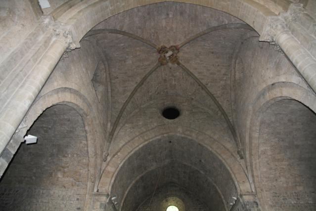 L’intérieur de l’église de Chalais