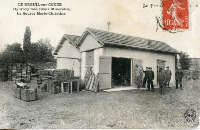Usine Hydroxydase au Breuil-sur-Couze au début du 20e siècle