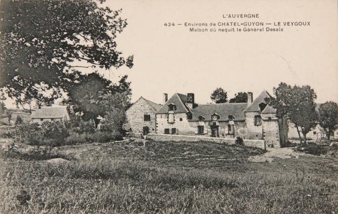 Carte postale ancienne - manoir de Veygoux, Charbonnières-les-Varennes