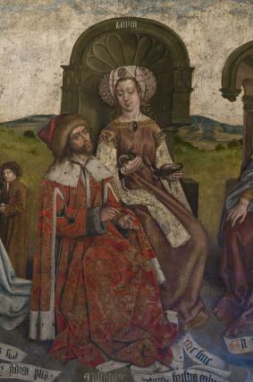 La Logique, fresque des Arts libéraux, cathédrale du Puy-en-Velay 