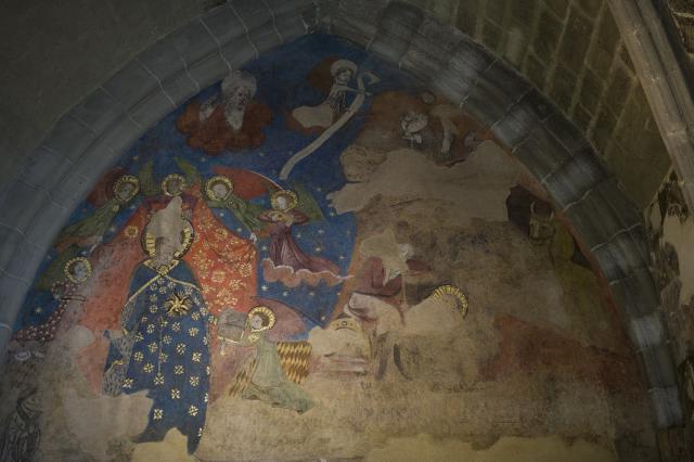 Peintures murales, chapelle du Saint-Esprit, Hôtel-Dieu du Puy-en-Velay 